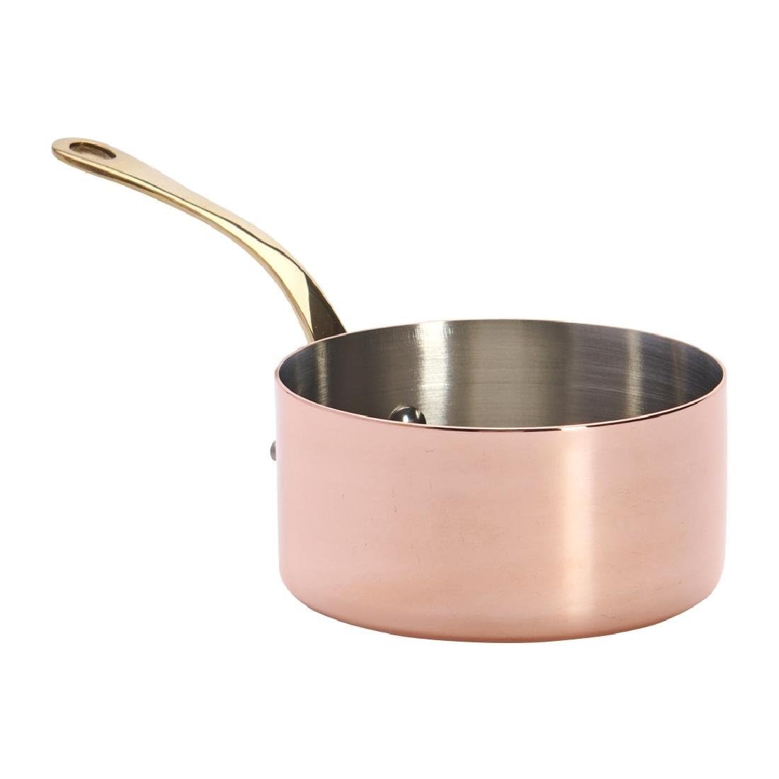 De Buyer, MINI CAZO RECTO CON MANGO BRONCE 9 CM,8,1 x 9 x 7,5 cm-6445.09
