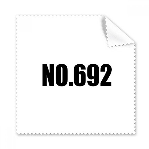Tissu de nettoyage No.692 contre les traces de doigts sur lunettes et écrans