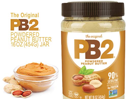 Pb2 Powdered Peanut Butter, 1Lb Jar (2-Pack) #TOP2
