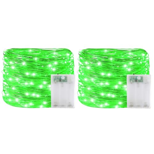 Halloween Decorations Green Fairy String Lights,...