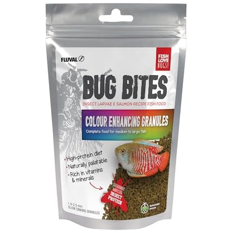 Fluval Bug Bites Fish Food 125g Cover