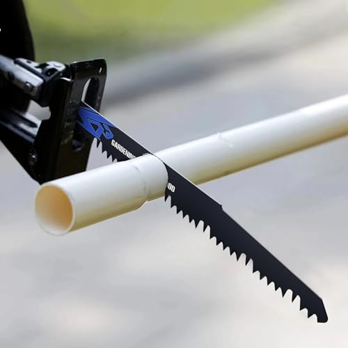 JOEJONI 10-Piece Reciprocating Saw Blades Set, 230mm 5TPI Sabre Saw Blades for Wood Cutting, Reciprocating Tool Accessories Set, Compatible with Bosch Dewalt Makita and many others 5 JOEJONI 10-Piece Reciprocating Saw Blades Set, 230mm 5TPI Sabre Saw Blades for Wood Cutting, Reciprocating Tool Accessories Set, Compatible with Bosch Dewalt Makita and many others - Image 5