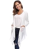 【Anlässe】 Man kann die Jacke zu allem anziehen. Ob zu Hose Kleid oder Rock, chic oder leger. Sie passen zu allem. Sie eignet sich allerdings hervorragend für laue Sommerabende, oder wenn es im Sommer etwas frisch ist.