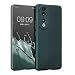 Produktbild kwmobile Handyhülle kompatibel mit Honor 90 5G Hülle - weiche Silikon Case metallisch schimmernd in Metallic Petrol
