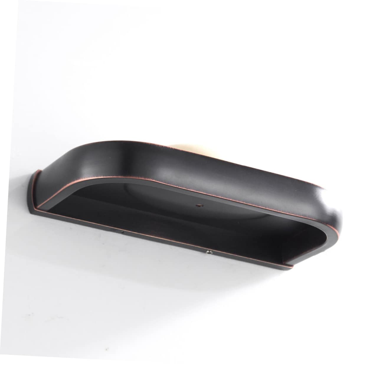 Jabonera de Latón Negra para Pared, Escurridor de Doble Cara | Baño y Cocina, Instalación Sencilla, Accesorios Incluidos, Diseño Vintage y Moderno, Resistente al Óxido