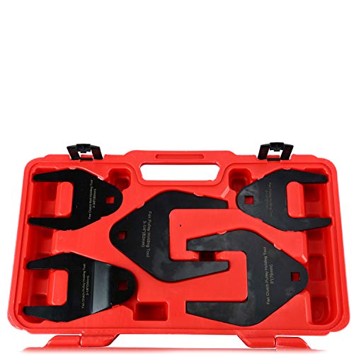 8MILELAKE Fan Clutch Wrench Set 10pc Clutch Remover Installer Kit