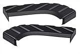 2004-2009 Ford F150 Flareside Rear Bumper Black Step Pad Covers Right & Left OEM