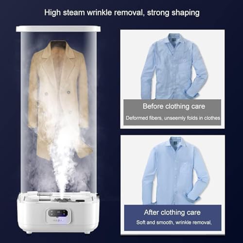LBLFEBD Automatic Ironing Machine 900W Electric Heated Clothes Dryer,Heated Clothes Airer With Remote Control Portable Foldable Mini Drying Machine with 240 Min Timer - Image 6