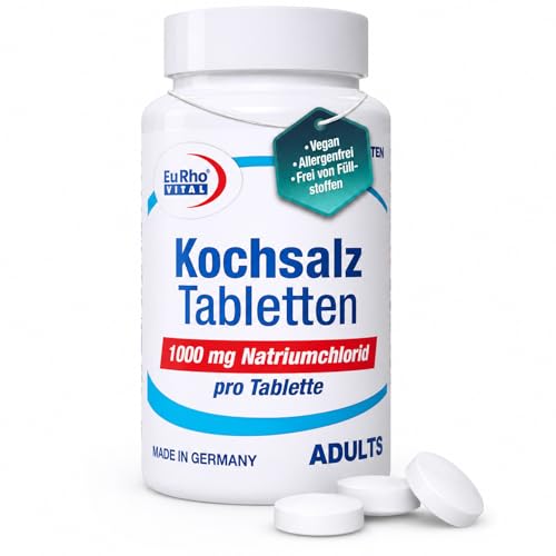 EuRho Vital Kochsalz Tabletten 100 Stück vegan hochdosiert