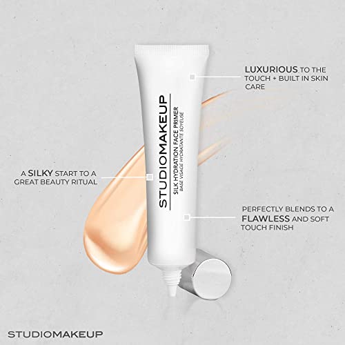 Studiomakeup Hyaluronic Acid Face Primer & Honey Shade Foundation #TOP4