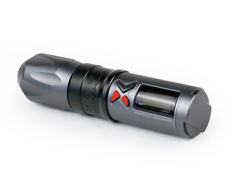 Xtreme X Pen Pro Wireless Tattoo Machine – Adjustable Stroke 3.0–4.5mm, Faulhaber Motor, Smart Display, USB-C Rechargeable, UV Sterilizing Case, XTREME HUB App Compatible