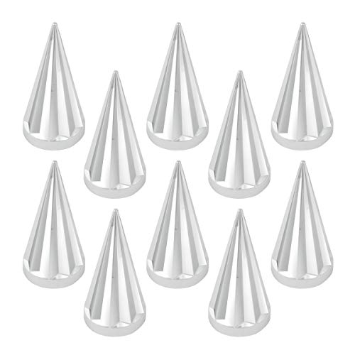 GG Grand General 10228SP Chrome Plastic Axis Push-On Nut Cover GG Grand General 10228SP Chrome Plastic Axis Push-On Nut Cover