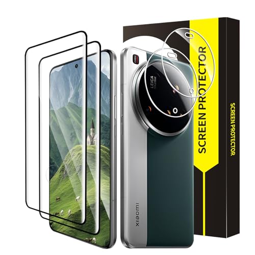 Bodyguard 2+2 Stück Schutzfolie für Panzerglas für Xiaomi 15 Ultra 5G Ultra-klar Volle Abdeckung Anti-Kratzer Bläschenfrei mi 15 Ultra Displayschutz Anti-Fingerabdruck Hohe Empfindlichkeit Glasfolie