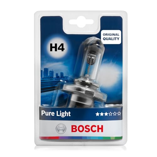 Bosch H4 Pure Light Lámpara Halógena 12V 60/55W