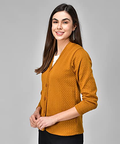 Image of eKools Women's Winterwear Woolen Sweater Cardigans