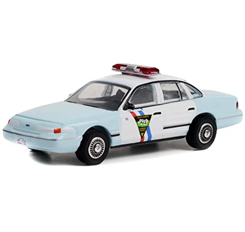 Modelo 1992 Crown Victoria Police Interceptor 1:64 miniatura 2