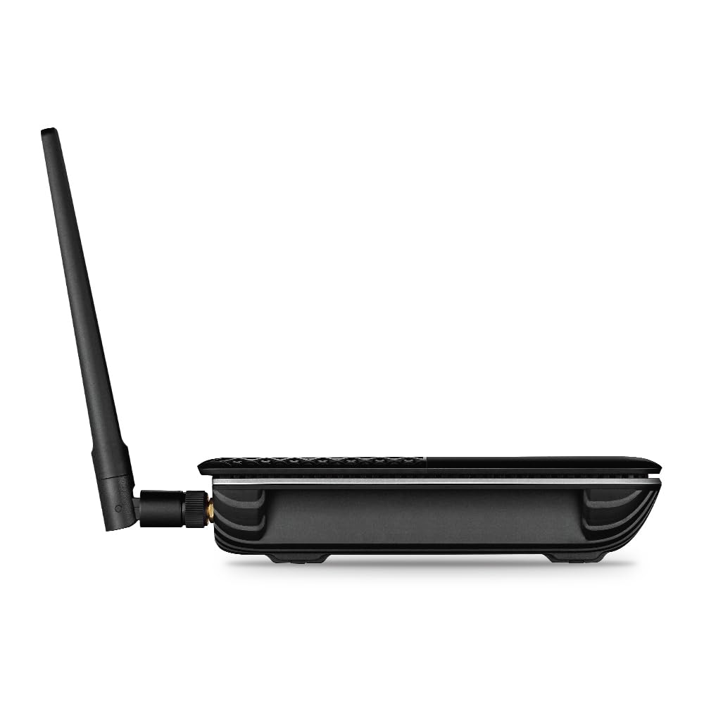 TP-Link Archer VR2100v Modem Router Wi-Fi Dual-Band AC2100Mbps, VDSL2 Profilo 35b, Router FR (EVDSL | VDSL | FTTC | FTTS), ADSL, Telefonia VoIP, DECT Cordless, 4 Porte Gigabit, 1 Porta USB 3.0