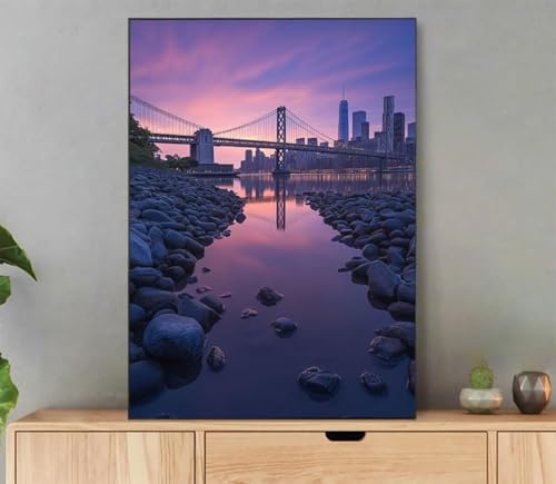 G i Paint by Numbers v yCgoCio[, DIY G LoX Lbg hG |Lbg MƃANG̋, c[Lbg l q S lC G K؂ Ƃ̕ǂ̑ 60x80 cm