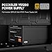 PCCOOLER CPS YS1200 Power Supply, 1200W 80 Plus Gold Certified Fully Modular PCIe 5.1 & ATX 3.1 Gaming PSU, Wide Compatibility, 135mm FDB Fan, Full Japan Electrolytic Capacitors - 12 Year Warranty