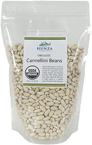 Organic Cannellini Beans - 2lbs (Hunza)