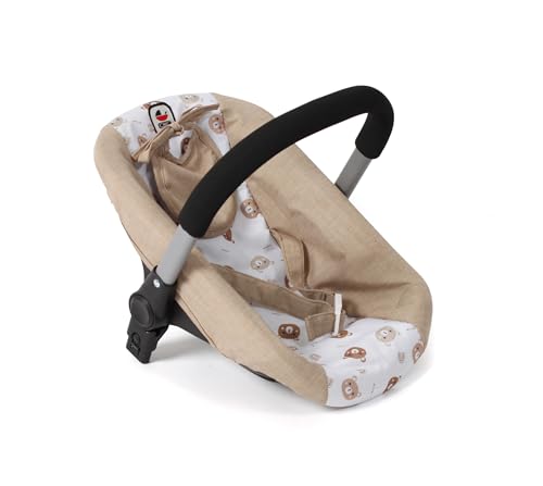 Siège auto pour poupée Bayer Chic 2000 accessoire poussette poupon beige