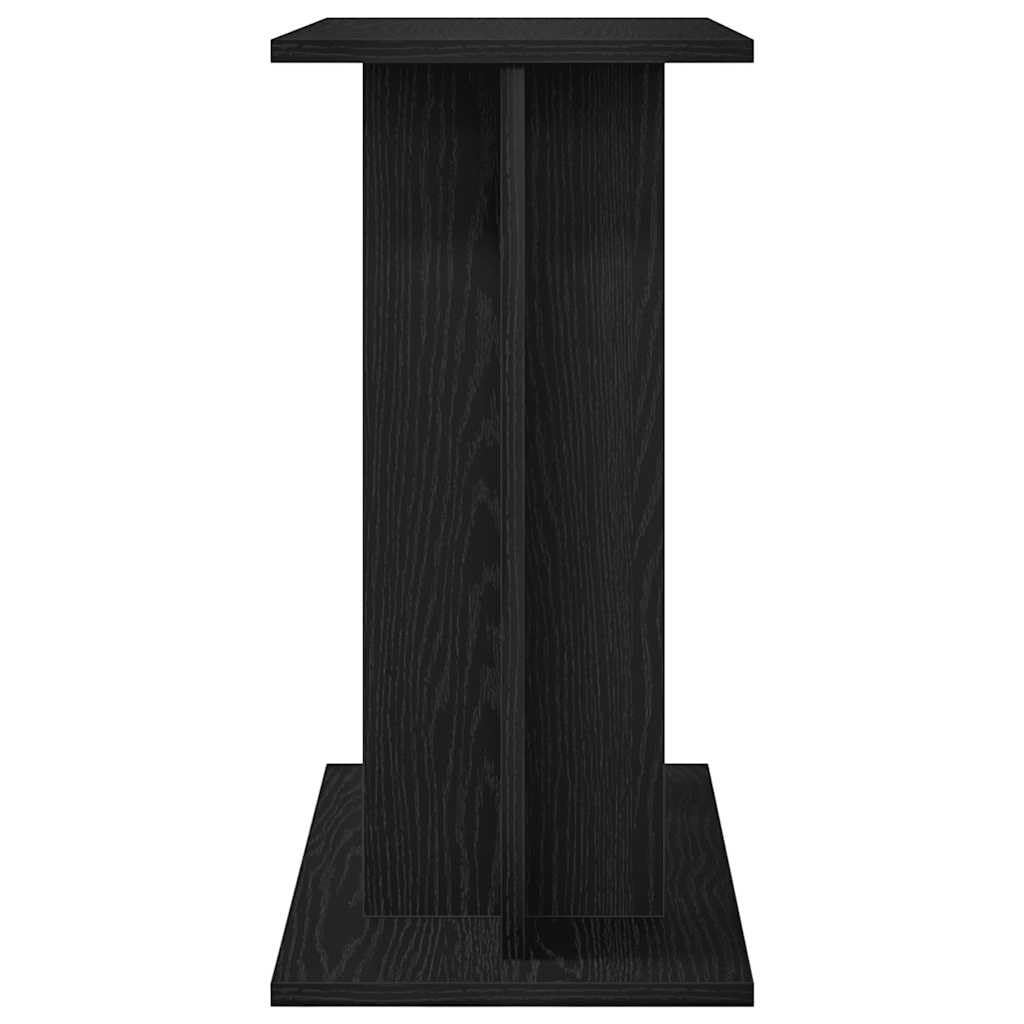 vidaXL Aquariumständer Schwarze Eiche 60 x 30 x 60 cm Holzwerkstoff