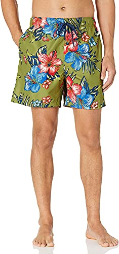 Image of Kanu Surf Men's Big Viper Extended Size Stripe Swim Trunk