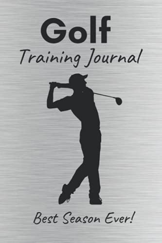 Golf Training Journal: Notebook for male golfer with specific golf prompts to track practice, skills, achievements, and best memories - Silver cover – ... golf training accessory with illustrations! image 2
