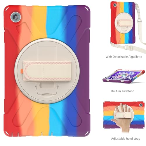 Funda para Lenovo Tab M10 Plus 3ª Gen 10.6 con protector de pantalla 3