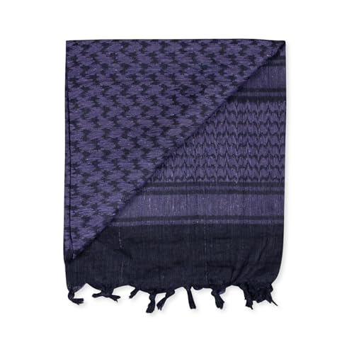M MCGUIRE GEAR Shemagh Tactical Scarf, Middle Eastern Desert Hood, Bandana, Keffiyeh, Military Style, 100% Cotton, 42" x 42"