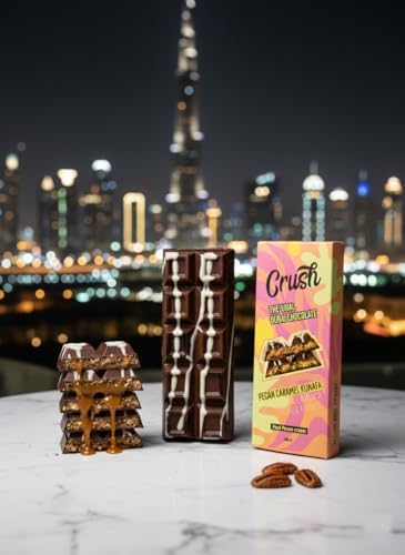 Crush Dubai Chocolate Bar Pistachio - Elegant Knafeh Pistachio Chocolate Bar ...