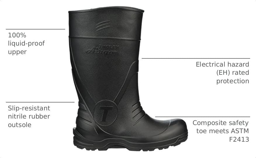 Image of Tingley Airgo Ultralight Knee Boot | Cool in heat, Tiny air bubbles in boot walls keep feet warm in cold