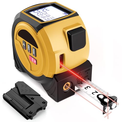 Uadme Metro Laser, 40m Misuratore Laser e 5m Metro a