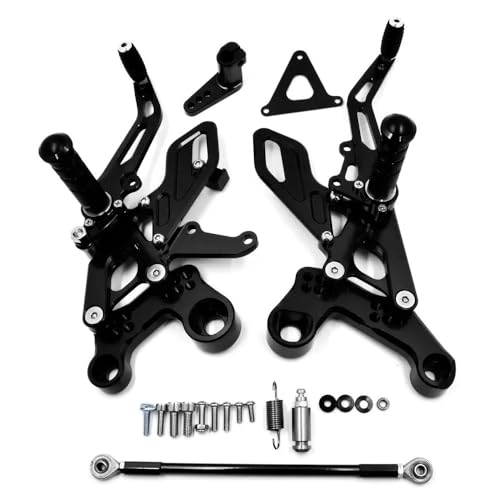 Repose-Pieds arrière Passager pour Yamaha MT-09 Soulage la Fatigue sur Long Trajet