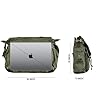 LEATHER VILLAGE Vintage Canvas Messenger Bag - 16 Zoll Handmade Laptop Umhängetasche für Damen & Herren - Crossbody Arbeitstasche für Büro, Reisen & Alltag - Grün #5