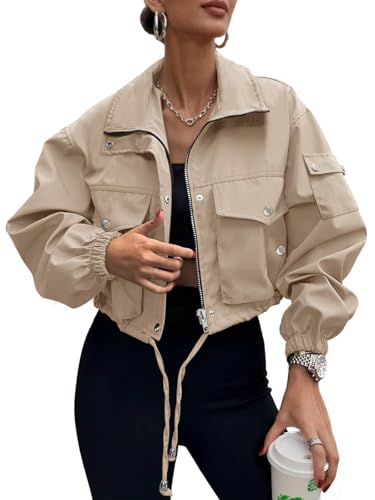 Zella Cropped Bomber Jacket