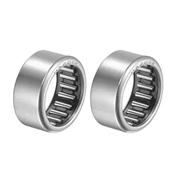 uxcell HK2012 Needle Roller Bearings 20mm Bore 26mm OD 12mm Width Chrome Steel Open End 2pcs