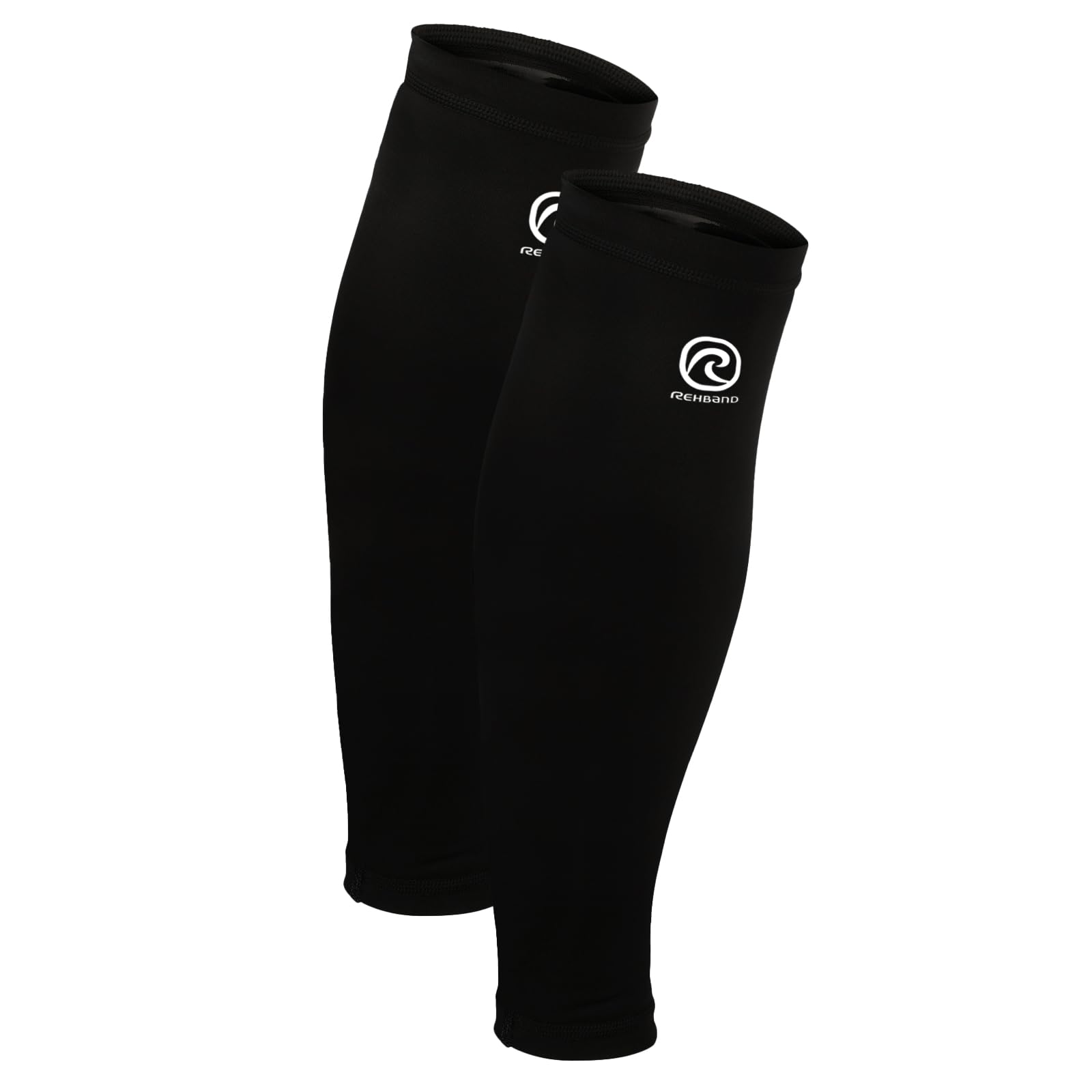 Rehband Compression Calf Sleeves, Waden Kompression Sleeves für Running, Handball & Sport, fördern Durchblutung & Regeneration, Wadenbandage Herren & Damen, 1 Paar