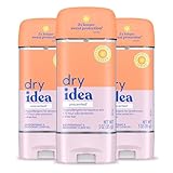 Dry Idea Gel Deodorant & Antiperspirant | 72-Hour Protection | Unscented | Hypoallergenic | Pack of 3