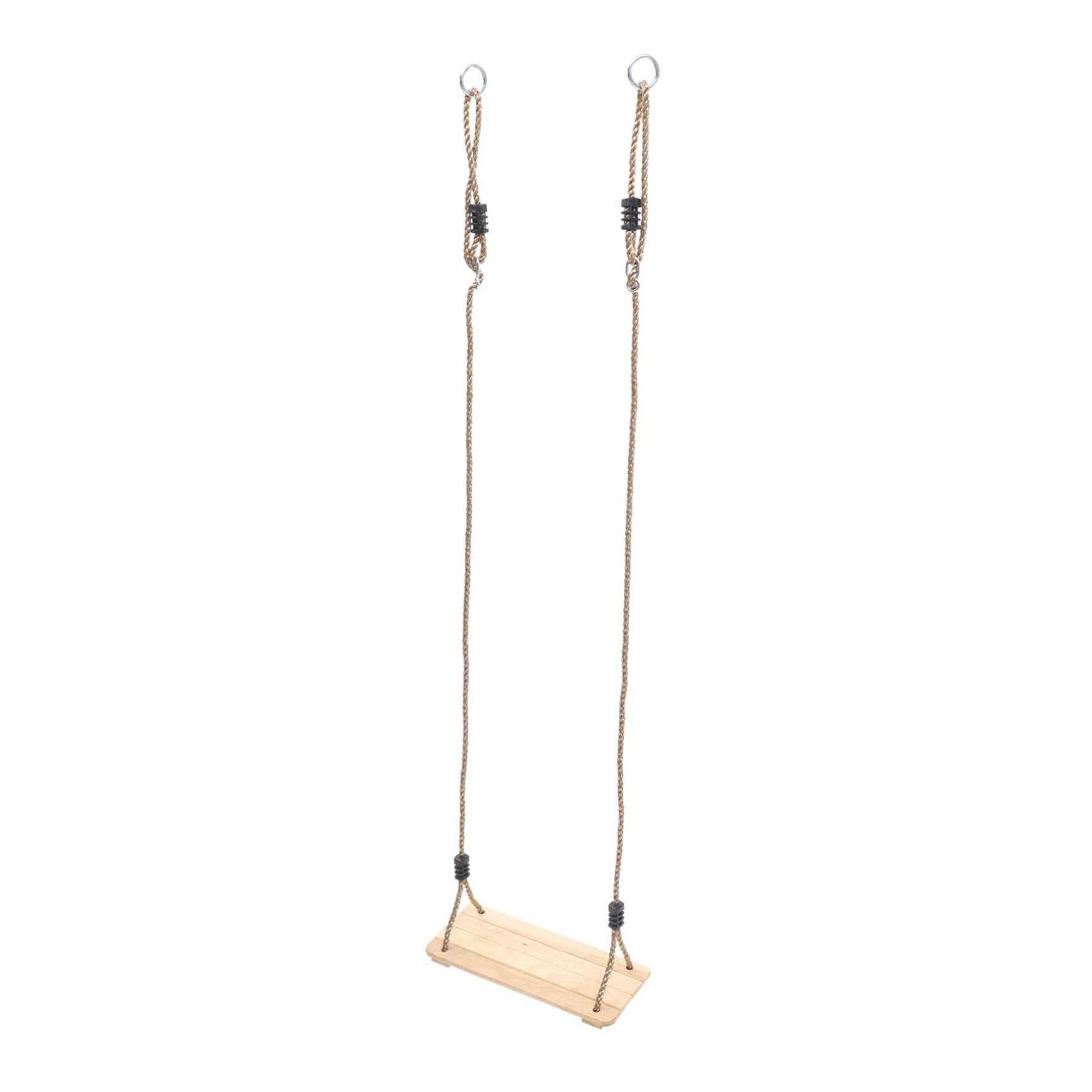 LIOOBO Wooden Swing Outdoor Garden Hanging Swing Chair for Easy Installation Smooth Surface for Comfort Enhances Parent Bonding Bright Colors for Playtime Fun