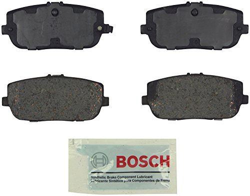 Image of BOSCH BE1180 Blue Ceramic Disc Brake Pad Set - Rear