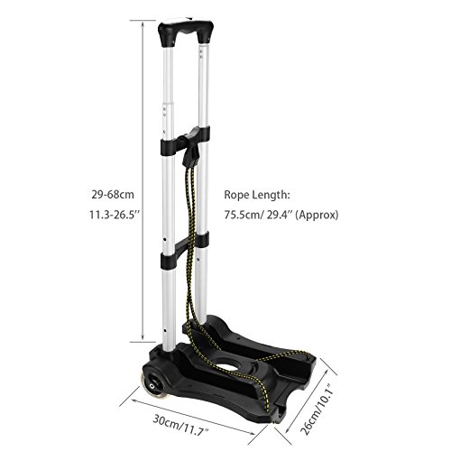Carretilla plegable para uso general, capacidad 80 lbs miniatura 3