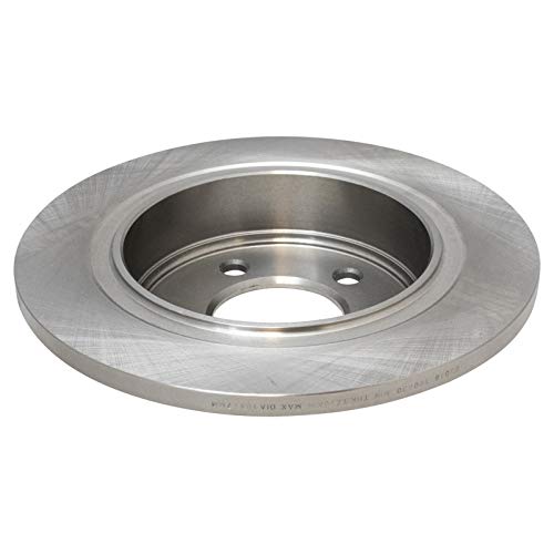 Image of TRQ Rear Ceramic Brake Pad and Rotor Set