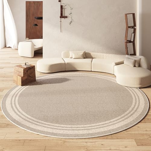 �J�[�y�b�g ���O �~�` ��1�� ����~�ߕt �􂦂� ���O�}�b�g �R�� �h�_�j �ȒP�ɑ|�� �_�炩�� ���[�v�p�C�� ���r���O �Q�� �_�C�j���O�Ή� 60*60cm ���g �ԕ�4 �z�b�g�J�[�y�b�g�Ή� �J�W���A�� �Z���^�[���O �O�~ �t�ďH�~ �`�F�A�}�b�g �w