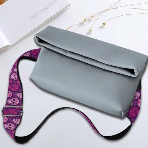 Image of Adjustable Purse Strap Replacement, Wide Shoulder Canvas Bag Strap, Crossbody Handbag Strap