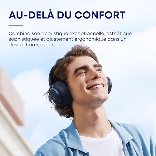 Soundcore par Anker Space Q45, Casque à réduction Active du Bruit
