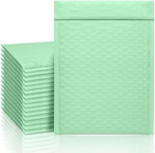 ProLine #0 6.5x10 inches Light Green Poly Bubble Mailers Padded Envelopes Shipping Bags (500)