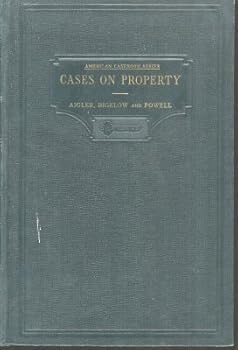 Hardcover Cases and Materials on the Law of Property (Volume 1) Book