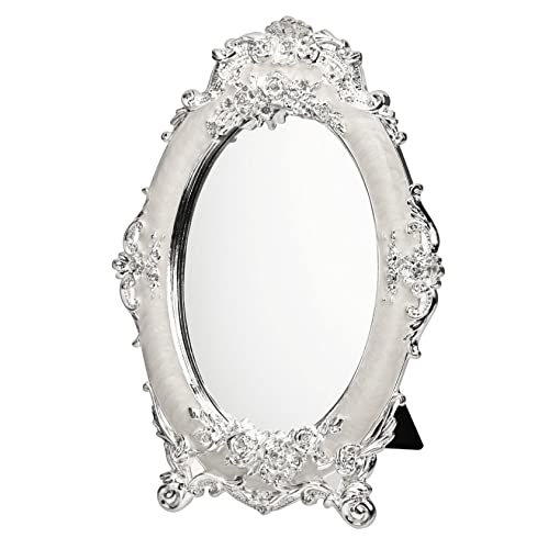 BESTOYARD 2 Peças Decoração De Mesa De Sala De Jantar Maquiagem Doméstica Espelho De Um Lado Toucado