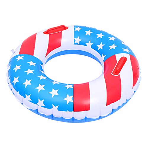 ERINGOGO 1Pieza Anillo De Agua Hinchable Estadounidense para Piscina para Juguete para Diversión El Agua